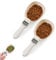 Digital Measuring Spoon - 800g/0.1g Digital Spoon Scale, Precision Measuring Scale with LCD Display, Kitchen Weighing Tool for Cooking, Liquids, Bulk Ingredients, Tea, Flour, Spices (2 Piece)