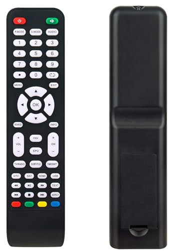 Replacement Remote Control Applicable For Unispectra 19 inch LED Digital 240v (volt) 12v TV,For models 190T2S2 / 220T2S2