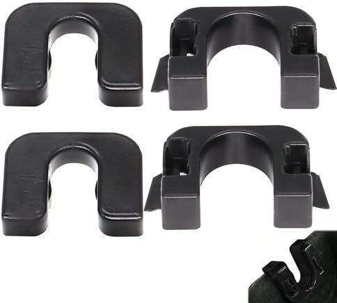 Clip Baule Ford Fiesta, 2 Set Clip Ripiano Pacchi Ford Fiesta Mk7 Mk8, Clip Per Ripiano Bagagliaio Compatibile Con Ford Fiesta Mk3 Mk7 Mk8 B-Max C-Max Per Bagagli Copertura Bagagliaio
