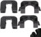 Clip Baule Ford Fiesta, 2 Set Clip Ripiano Pacchi Ford Fiesta Mk7 Mk8, Clip Per Ripiano Bagagliaio Compatibile Con Ford Fiesta Mk3 Mk7 Mk8 B-Max C-Max Per Bagagli Copertura Bagagliaio