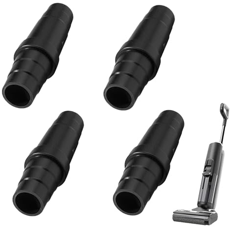 Ocastuted 4 Vacuum Hose Adapter, Vacuum Cleaner Pipe Adapter, Dust Extractor Hose Adaptor, Vacuums Cleaner Converter Head, Vacuums Hose Conversion Heads Connector