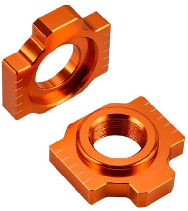 ISJRJF Tensor de Cadena Compatible con KTM 990 SMT 990 LC8 Adventure 990 Supermoto T Eje Bloque Ajustador de Cadena Tensor Tensor de Cadena de distribuci