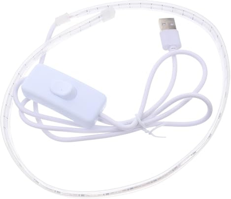 GLEAVI LED Lecksuchlicht für Saxophon Flöte und Oboe 50cm Flexibler USB LED Streifen zur Reparatur von Holzblasinstrumenten mit Augenschonender Beleuchtung Zufälliger Stil