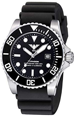 KHS Typhoon Steel Automatik KHS.TYSA.DB mit Diverband schwarz