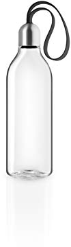 EVA SOLO | Backpack Trinkflasche 0,5l | BPA-freiem Kunststoff, Silikon und Edelstahl | Schwarz