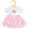 Heless 1060 - Kleid für Puppen im Einhorn Hannah Design, Größe 28 - 35 cm