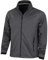 Calvin Klein Mens Collar Detail Waterproof Jacket - Charcoal/Black - XL