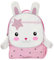 Depesche 11244 Rucksack in Form eines Häschen, Princess Mimi, rosa, ca. 10 x 21 x 26 cm