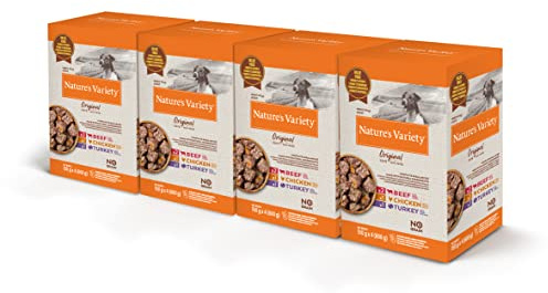 Nature's Variety | Pastete für Mini-Hunde | Huhn, Pute & Rind | 16x150g