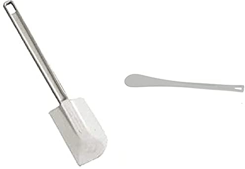 DE BUYER -4891.24N -spatule Maryse Patisserie L.25 cm & 4745.35 -spatule Blanche en polyglass l. 35cm