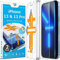 Power Theory Protector Pantalla para iPhone 13/iPhone 13 Pro [2 piezas] Cristal Templado Ultrafino (0.33mm), Vidrio Ultraresistente (Dureza 9H) con Kit de Instalación anti Burbujas