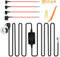 Dash Cam Hardwire Kit Type C 12V-24V to 5V Dash Cam Hard wiring Kit Power Cord Compatible with VIOFO A139 T130,Vantrue N2S X4S T3 N4, iiwey T2,Aura HD4,AUTO-VOX V5 Dash Camera HardWire Kit USB C