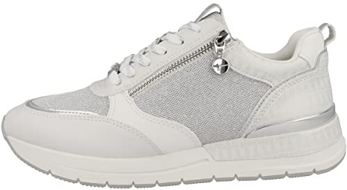 Tamaris Damen 1-1-23732-20 Sneaker Low, weiß, 40 EU