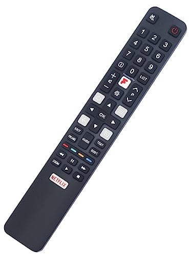 AULCMEET Replacement Remote Control RC802N YUI5 Fit for TCL 4K QLED TV 40S5200K 32S5200K 65P735K 55P735K 50P735K 43P735K 75C635K 65C635K 55C635K 50C635K 43C635K 75P638K 65P638K 55P638K 50P638K