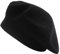 ZLYC Damen Wolle Baskenmütze Klassische Französischen Barett Warm Beret Mütze(Blätter Schwarz)