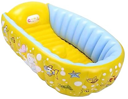 ifundom Aufblasbare Badewanne Cartoon Badewanne Säuglingsbadewanne Aufblasbarer Babypool Schwimmbad Becken Für Innen Außen Nutzung