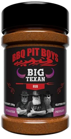 Angus & Oink | BBQ Pit Boys Big Texan | Sweet Southern BBQ Rub | 230g