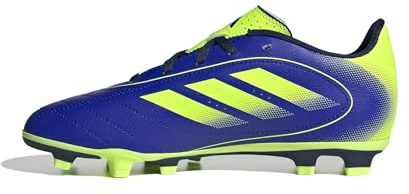Adidas Unisex-Kids Goletto IX Firm Ground/Multi Ground Soccer, Lucid Blue/Lucid Lemon/Dark Blue, 11