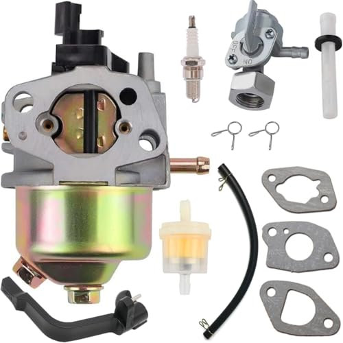 ZAMDOE GX120 212cc 196cc Carburatore per Honda GX160 GX140 GX168 GX200 5.5 6.5 CV per Il Predatori di Trasporto del Porto R210 4000 3000 3050 3200 Watts 4375 46515 46596 40026 46516 46533 Motore