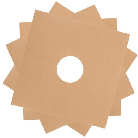 TOKIDNY 4stücke Vinyl Schallplatten Hüllen Aus Robuster Pappe Mit Belüftungslöchern Für Sichere Lagerung Und Schutz Ihrer Plattensammlung
