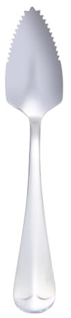 Stainless Steel Spoons, Stainless Weighting Grapefruit Spoons,Long Handle Stainless Steel Serrated Spoon | Kitchen Gadget Table Steal for Fruit, Ramass