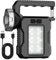 Lampe torche solaire LED rechargeable, lampe de poche d'extérieur haute puissance, lanterne de camping multifonction pour randonnée, voyage, aventure et urgences, 8 x 3,5 x 13,5 cm