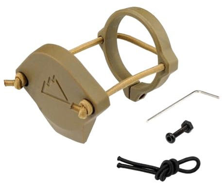 MiOYOOW Taktische Taschenlampenkappe M300 M600, Taschenlampen Objektivabdeckung, Lichtschutz für die Halterung für Scout-Taschenlampen Im Helm