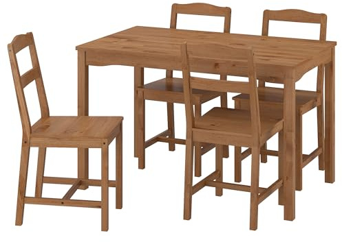 ProTuning HÄGERNÄS Tisch und 4 Stühle, Kiefer antik gebeizt