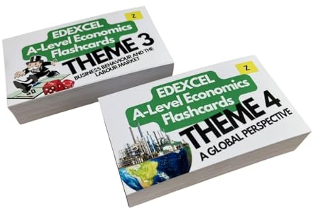 Edexcel A Level Economics Flashcards - 200 Q&As covering Theme 3 & 4 (Exams in 2026/27) - Mr. Zee's Resources