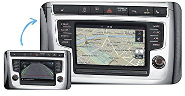 Volkswagen Original VW Navigationsumrüstung Discover Media (für Modelljahr 2017) Nachrüstung Upgrade 3Q0057874B