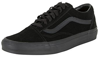 Vans Old Skool, Unisex-Erwachsene Sneaker, Schwarz (Suede), 40 EU