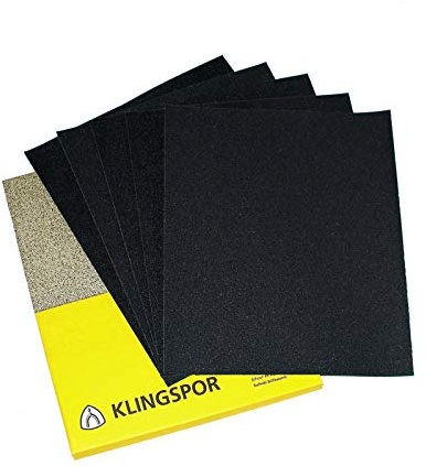 50 x 180 Grit Sandpaper Wet and Dry 23 x 28cm Sheets SandingPaper