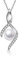 PHNIBIRD Perlen Kette Damen Silber 925 Halsketten für Frauen Anhänger Kette mit Süßwasserperlen Silberkette Damen Muttertagsgeschenk