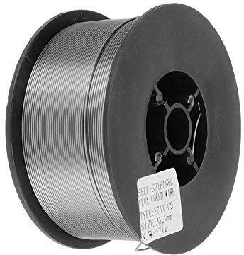 steadyuf 1 Rolle Fülldraht, Durchmesser 0,9 Mm Gasgeschirmter Fülldraht 0-9-E71T-GS / E71T-11 Mig Gasloser Lötdraht Universal 1 Kg