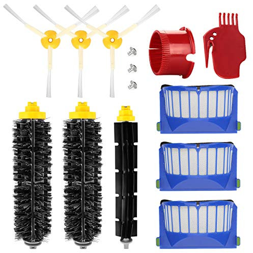 Energup Kit Accessori Ricambio per Roomba 600 650 620 651 621 615 616 605 Filtro Ricambio