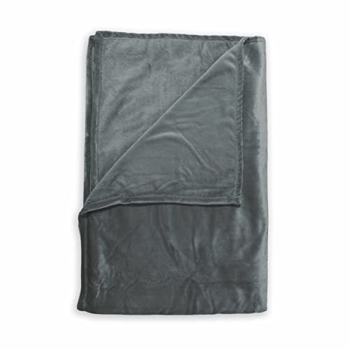 Zo!Home Plaid, Dark Grey, 140x200