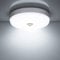 Combuh 15W LED Lampe mit Bewegungsmelder Innen, 15cm Deckenleuchten 6500K Kaltweiss Licht, IP56 Wasserdicht Innenbeleuchtung für Flur Treppenhaus Badezimmer und Wc, Ceiling Light