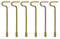 Interior Emergency Key for Bathroom Bedroom - 6 Pack