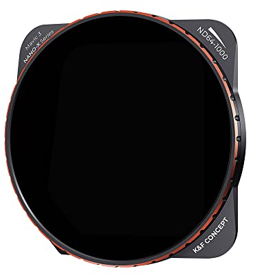 K&F Concept DJI Mavic 3 Filter,Variabler ND Filter ND64-1000,6-10 Stop Graufilter kompatibel mit DJI Mavic 3、DJI Mavic 3 Cine