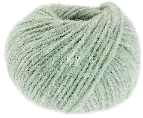 LANA GROSSA Ecopuno Chunky | Superleichtes, flauschiges Effektgarn mit Baby Alpaka | Handstrickgarn aus 33% Schurwolle (Merino) & 19% Alpaka | 50g Wolle zum Stricken & Häkeln | 70m Garn FB 120
