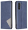 Posanter Coque pour Samsung Galaxy A25 5G/A24 4G, Housse Portefeuille en Cuir Etui de Protection avec TPU Silicone Bumper Antichoc Magnétique Flip Case avec Fonction Support Cover (Bleu)