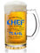 Joymaking Vaso de cerveza personalizado – I Soy orgulloso jefe de un monstruo fantástico equipo, regalos para el jefe, jarra de cerveza Chef 500 ml