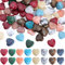 SOFPLATE 1 Schachtel 100 Stück Acrylperlen In Herzform Edelsteinimitat Lose Liebesperlen In Herzform Anhänger Zum Valentinstag Lose Abstandsperlen Zur Schmuckherstellung Armbänder Perlen Ohrringe Hals