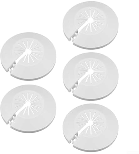 Einfache Installation Rohrverkleidungen 5er Set für Waschbecken Rohre