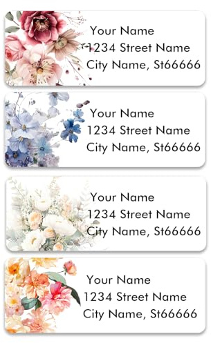 Personalisierte Adress-Etiketten, individuelle Adress-Etiketten, Rücksendeetiketten, DIY-Design, Logo/Bild/Text (Stil 3)