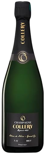 Champagne Collery Grand Cru Blanc de Noirs NV 75 cl – 100% Pinot Noir, Red Fruit & Toasted Depth – Elegant & Layered Brut Champagne