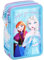 Estuche lleno de Frozen para niños, 3 niveles, con bolígrafos, lápices y marcadores, diseño de personaje de cerdo para niñas, Blanco roto., Estuche de Frozen