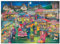 The House of Puzzles Village Fayre Jigsaw - Find The Difference, Big 500 Piece Jigsaws For Adults, Extra Large Pieces, Artist Illustrated, Scenic Landscape, Deluxe Puzzle Gifts