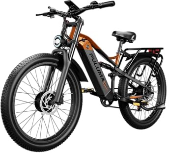 Zylvro Bici Elettrica Pieghevole Adulti, Bicicletta Elettrica da 48V 13Ah Batteria Rimovibile, 20×4.0 Fat Tire 7 Velocità ebike, Autonomia di 40-110 km