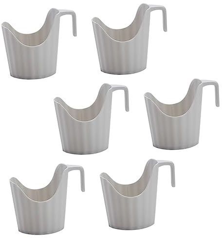 PENIKOKO Anti-scald Holders with Handle 6pcs for Coffee and Tea Multipurpose Sleeves for Office, Household, and Café